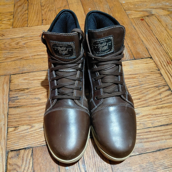 Black and Brown Apache Sneakers - Picture 1 of 4